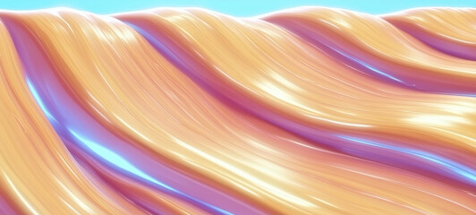 Obraz premium Warped and melted wood texture 