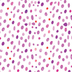 Concentrated line of polka dots, gradation color