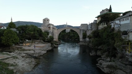 Aerial Stari Most