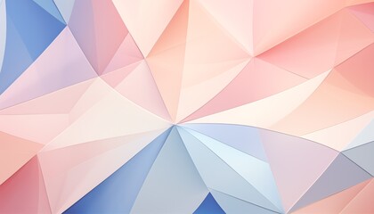 Obraz premium colorful abstract geometric background, square, triangle, pastel, pink, blue, orange, red, purple