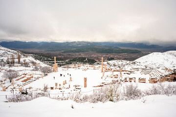 .To visit the sprawling ruins of Sagalassos, high amid the jagged peaks of Ak Dag, is to approach...