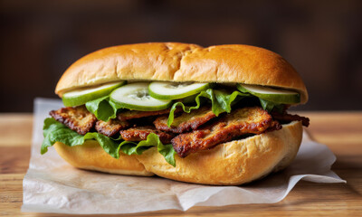 Pork Banh Mi (Vietnamese Sandwich)