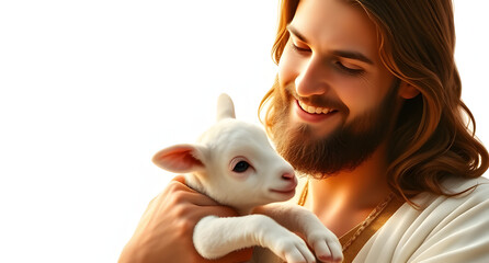 Powerful picture of Jesus holding the Limb