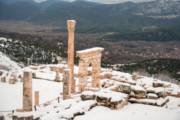 .To visit the sprawling ruins of Sagalassos, high amid the jagged peaks of Ak Dag, is to approach...