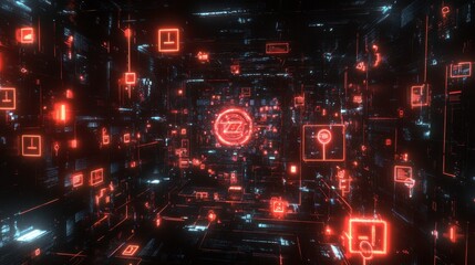 Digital Key Animation in Cyber Defense Environment