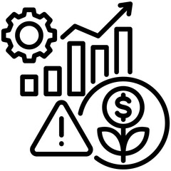 Risk Management Icon