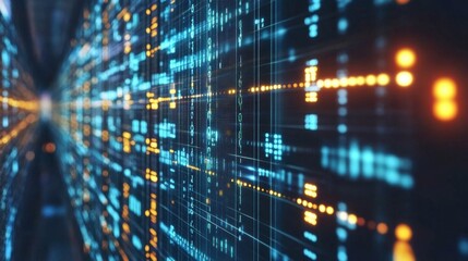 High Contrast Digital Transmission and Networking Visualization