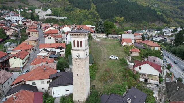 Aerial Historic Area