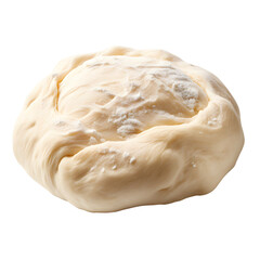 Dough for baking or other products round ready on transparent background