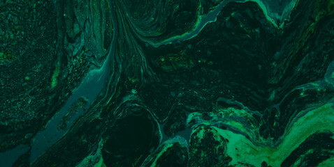 An Abstract Grunge Illustration with Water and Liquid Colors