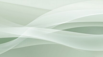 Obraz premium Abstract Green Wave Background Design