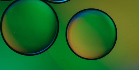 Liquid and Water Patterns in a Grunge Art Illustration