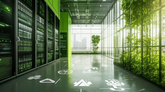 Sustainable Data Center with Natural Daylight