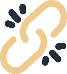 Minimalist Broken Link Icon