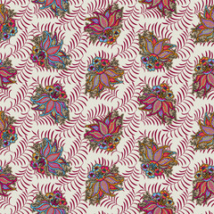 Fototapeta premium seamless floral pattern