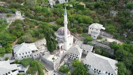 Aerial Mosque of Sisman Ibrahim-Pasa