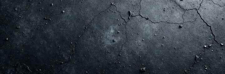 Obraz premium Black-edged, grey concrete; uneven, coarse texture , stone, abstract