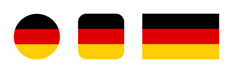 German flag icon set