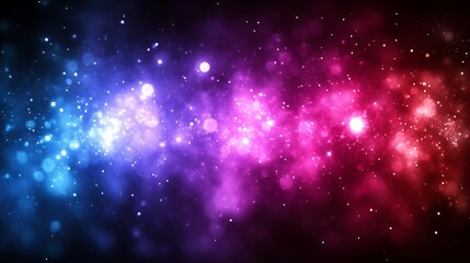 Obraz premium Abstract Blue And Pink Glowing Particle Background