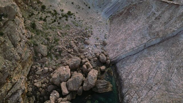 Vistas desde el aire de la playa de Es Portitxol, Ibiza