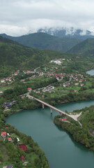 Fototapeta premium Aerial Jablanica City