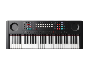 3D Render of a Modern Keyboard Instrument