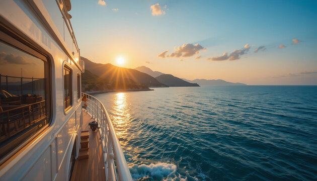 Summer Serenity: Coastal Escapades Under the Golden Sun and Azure Skies