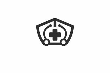 creative medical doctor icon concept