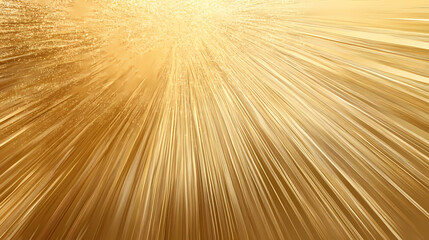 Sun rays background with gradient color, yellow and gold, vector illustration. Sunburst. Illustration