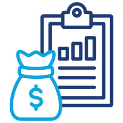 Financial Report Icon