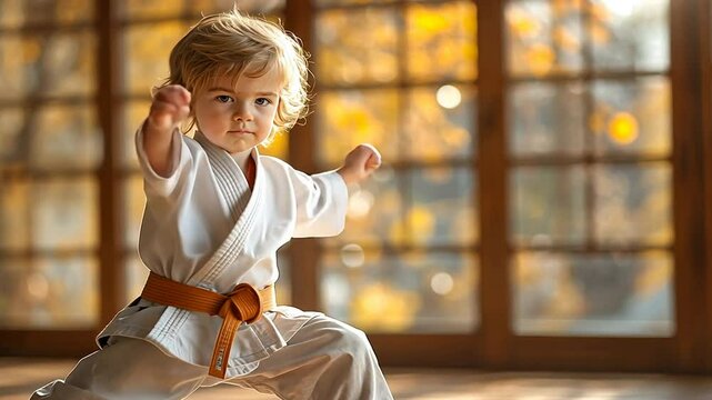 Little Karate Kid: Mastering Martial Arts