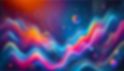 Fototapeta premium Abstract Blurred Gradient Flow Representing Harmony and Motion background