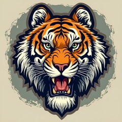 Fototapeta premium Tiger logo