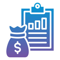 Financial Report Icon