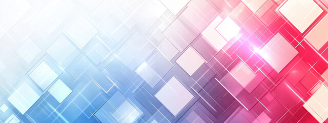 Image showcases numerous pastel pink and light blue cubes arranged in an overlapping, abstract pattern, creating a visually appealing 3D effect.