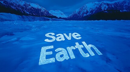 Save Our Planet: A Cry From Frozen Peaks