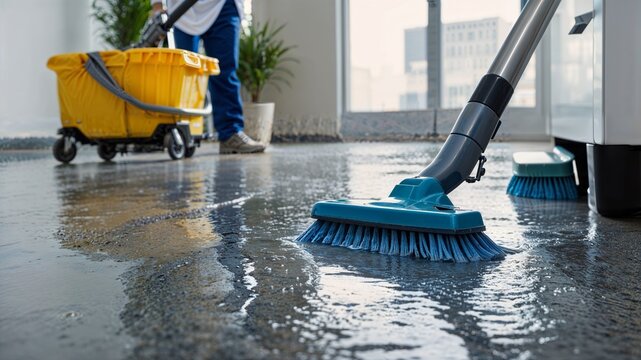 Lavaggio pavimenti 
