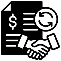 Trade Agreement Icon