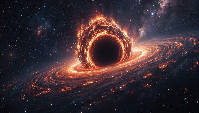 Cosmic event star collapses to black hole distorts atmosphere with gravitational waves