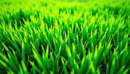 Vibrant green grass texture, perfect background , illustration, summer, leaf