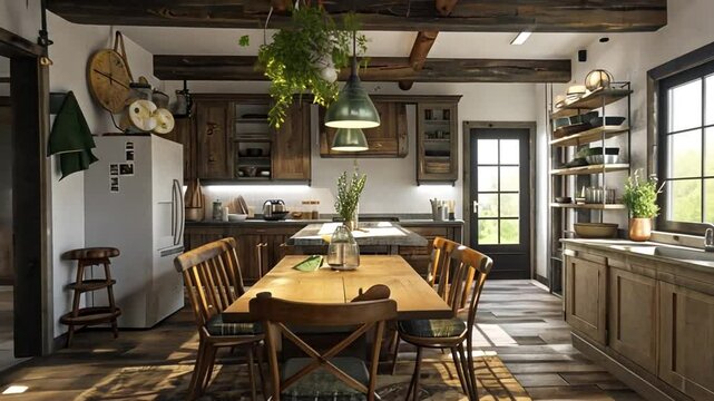 Farmhouse Style Interior Design Videos 4K