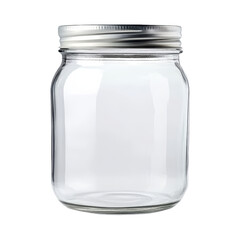Minimal glass jar