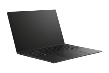 Sleek laptop design showcase