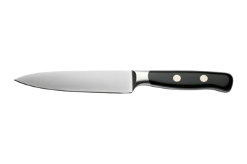 Sharp minimal kitchen knife on