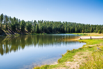 Roubaix Lake is a small lake located northwest of Rapid City and South of Deadwood, just west of US Highway 385.