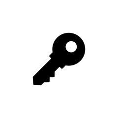 Key icon logo design. Key sign and symbol.