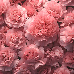 A vibrant arrangement of pink flowers creating a lush, decorative backdrop.