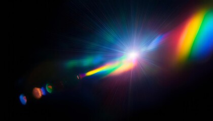 Rainbow is shown in the center of the image