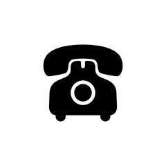 Telephone icon logo design. phone sign and symbol