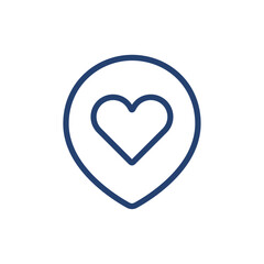 Favourite icon Outline icon sign